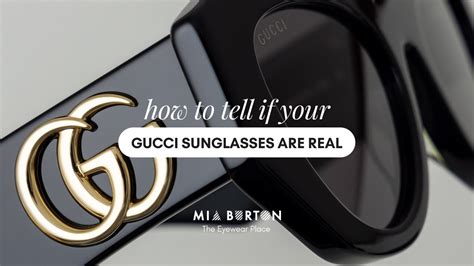 how do you know real gucci sunglasses|knockoff Gucci sunglasses female.